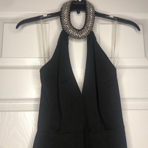 Charlotte Russe Diamond Choker Evening Dress